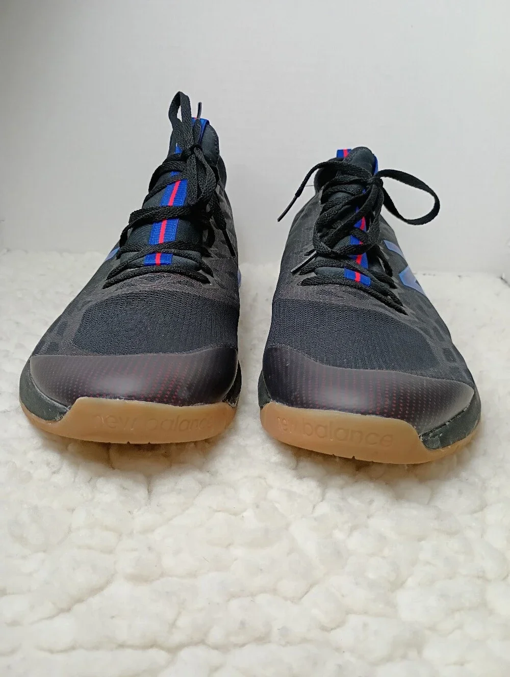 New Balance FuelCore Quick MXQIKBT3 Men's US 15 D Training Shoes Black Blue.